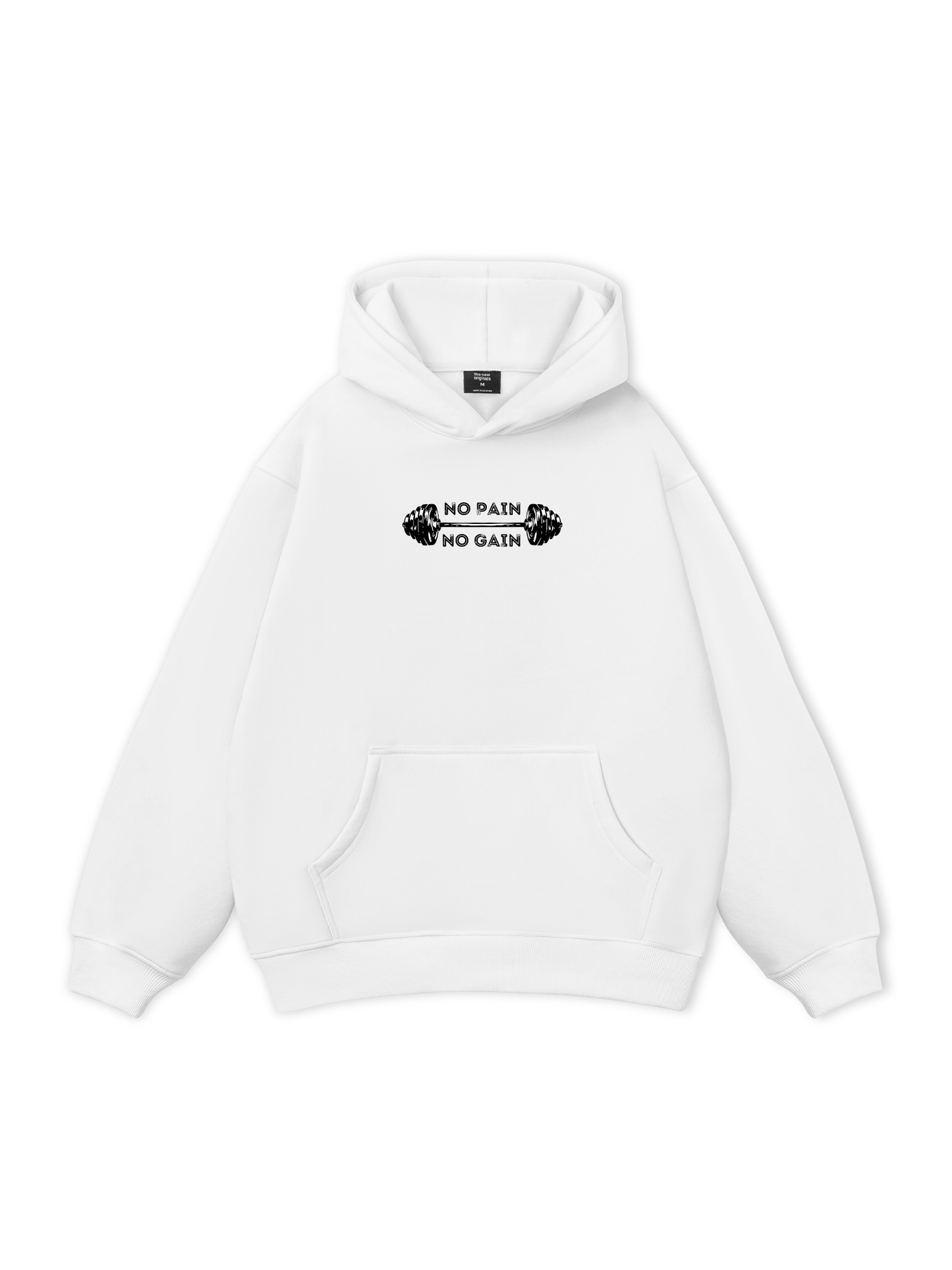 Áo Hoodie Nỉ Bông No Pain No Gain