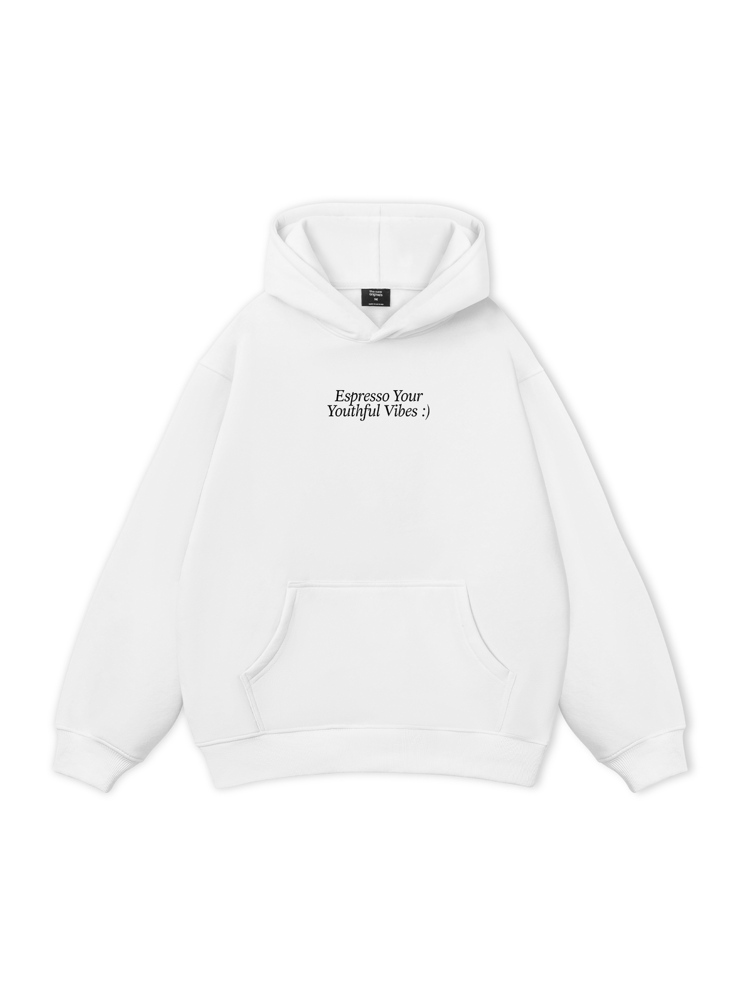 Espresso Your Youthful Vibes Hoodie