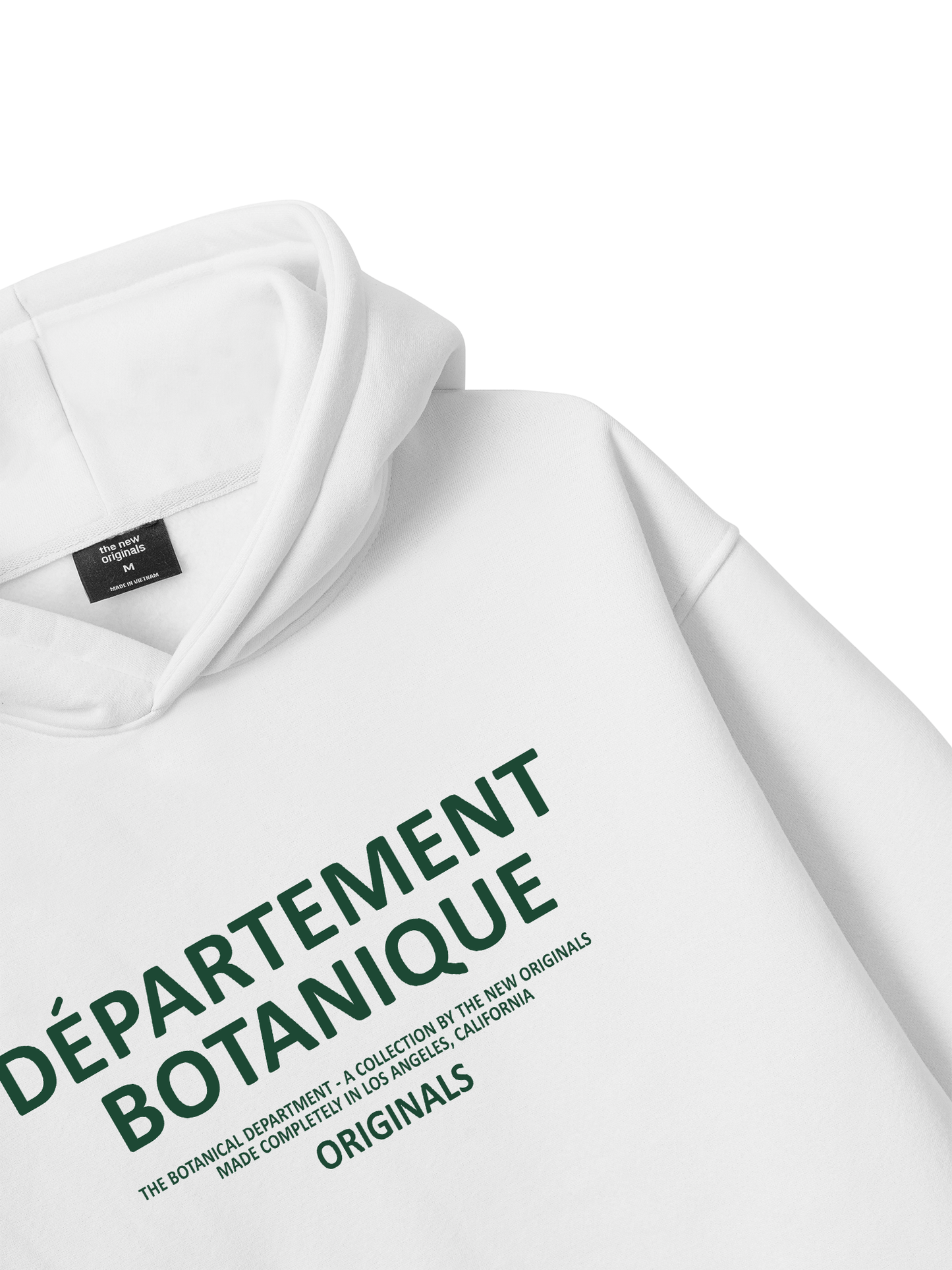 Áo Hoodie Nỉ Bông TROPICAL Département Botanique