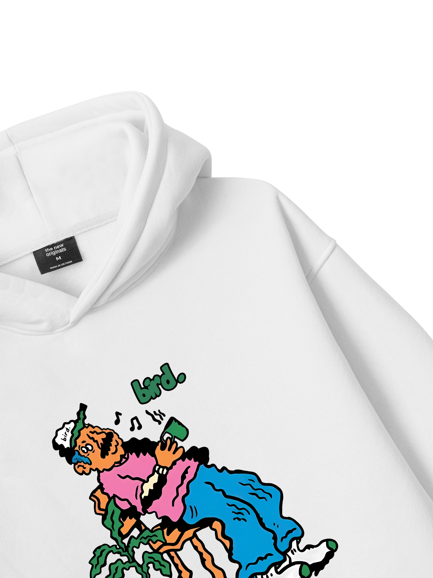 Áo Hoodie Nỉ Bông Weekend Chill Cofffee