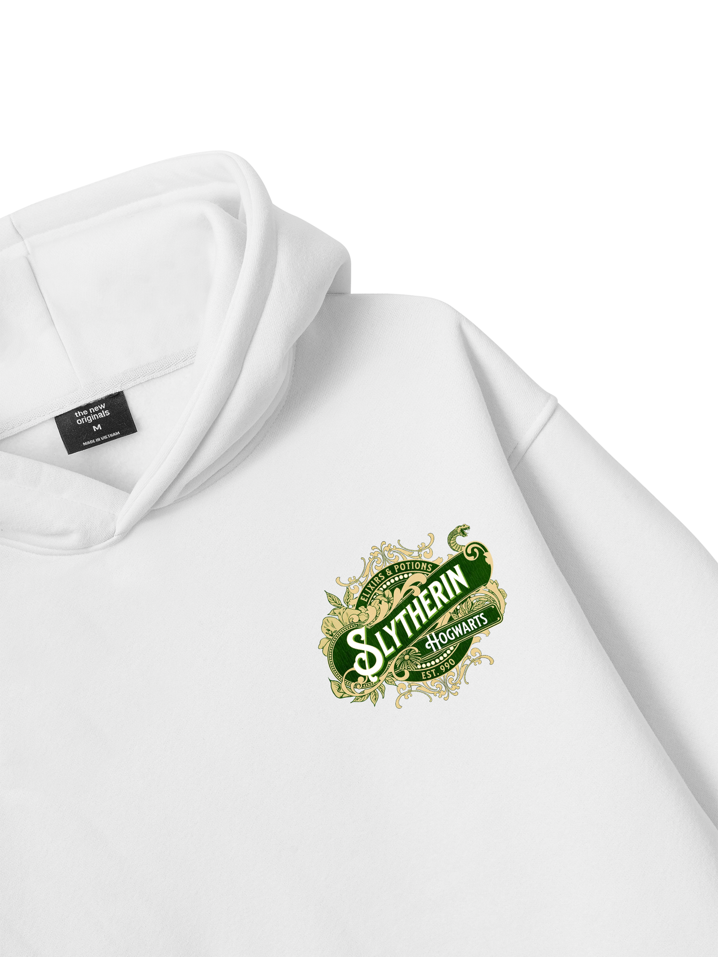 Áo Hoodie Nỉ Bông Classic Slytherin