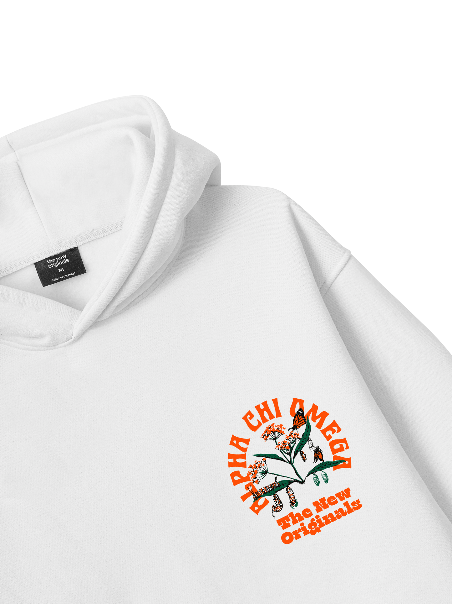 Áo Hoodie Nỉ Bông Tropical Alpha Chi Omega