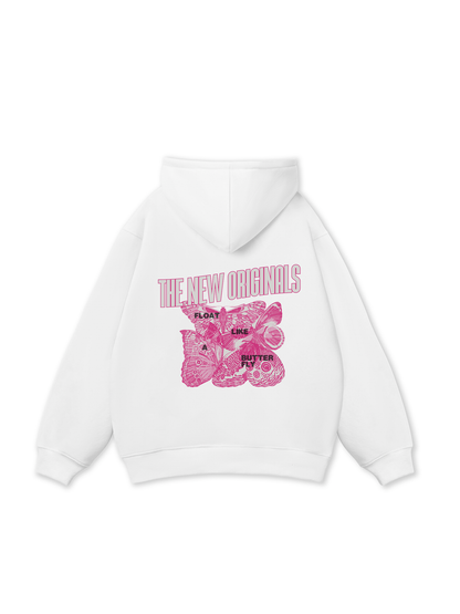 Áo Hoodie Nỉ Bông Tropical Float Like A Butterfly