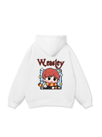 Áo Hoodie Nỉ Bông Harrry Potter Weasley Chibi