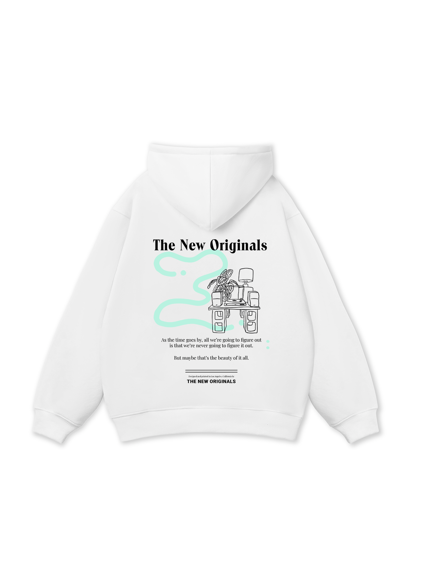 Áo Hoodie Nỉ Bông TROPICAL Simple Moments