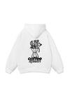 Coffee & Flowers Oversized Hoodie