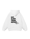Áo Hoodie Nỉ Bông Eat Sleep Train Repeat