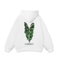 Áo Hoodie Nỉ Bông Tropical Alocasia Leaf