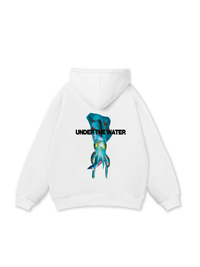 Ocean Under The Water Squid Ocean IRIE FISHING CLUB  Hoodie