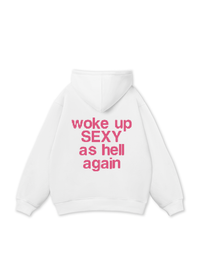 Life Vibe Woke Up Hoodie