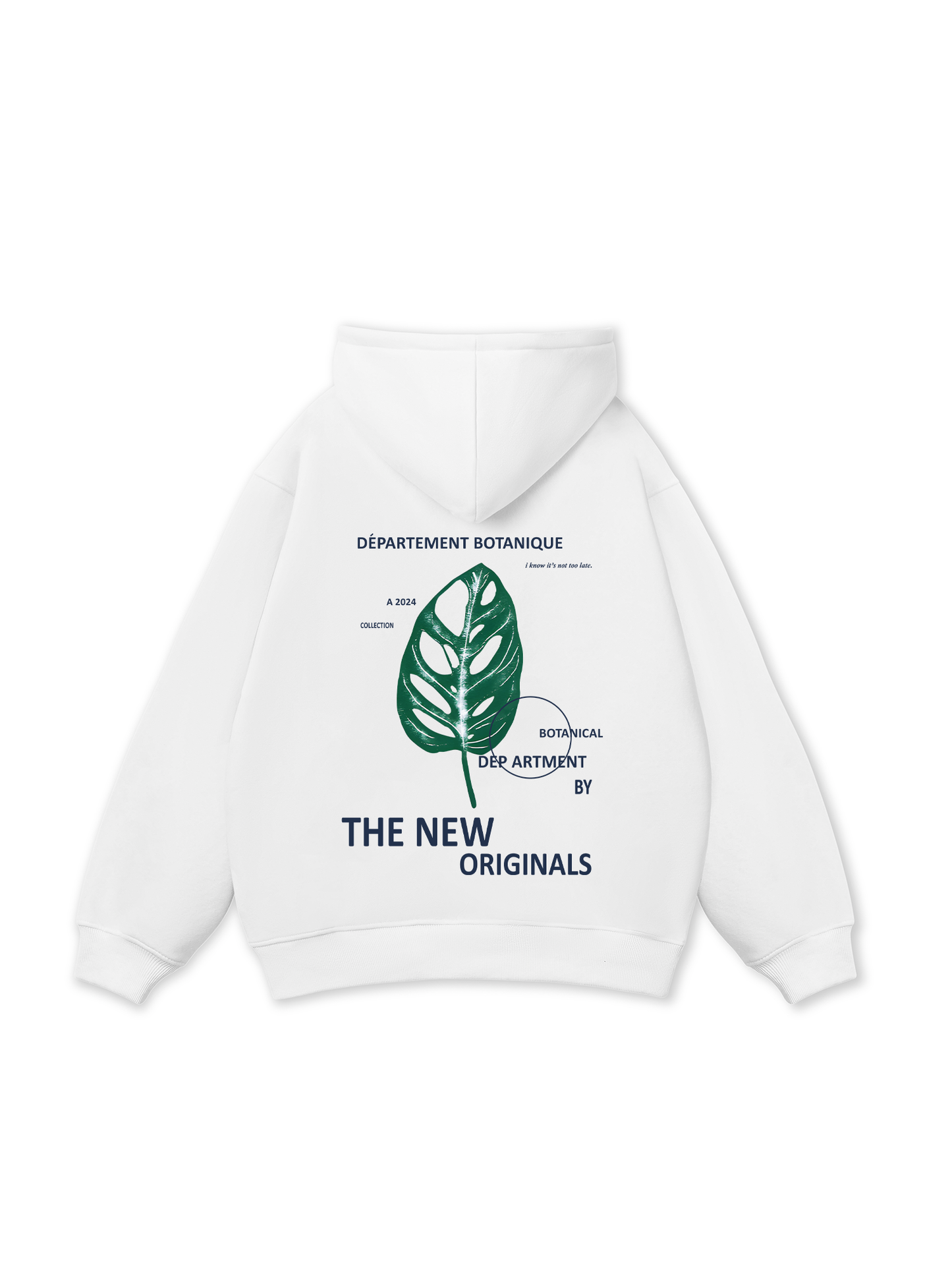 Áo Hoodie Nỉ Bông TROPICAL Département Botanique