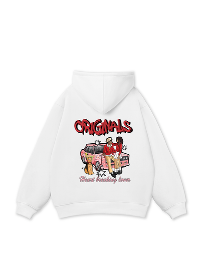 Áo Hoodie Nỉ Bông Weekend Dating