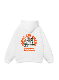 Áo Hoodie Nỉ Bông Tropical Alpha Chi Omega