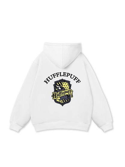 Áo Hoodie Nỉ Bông Harry Potter Huflepuff Vintage