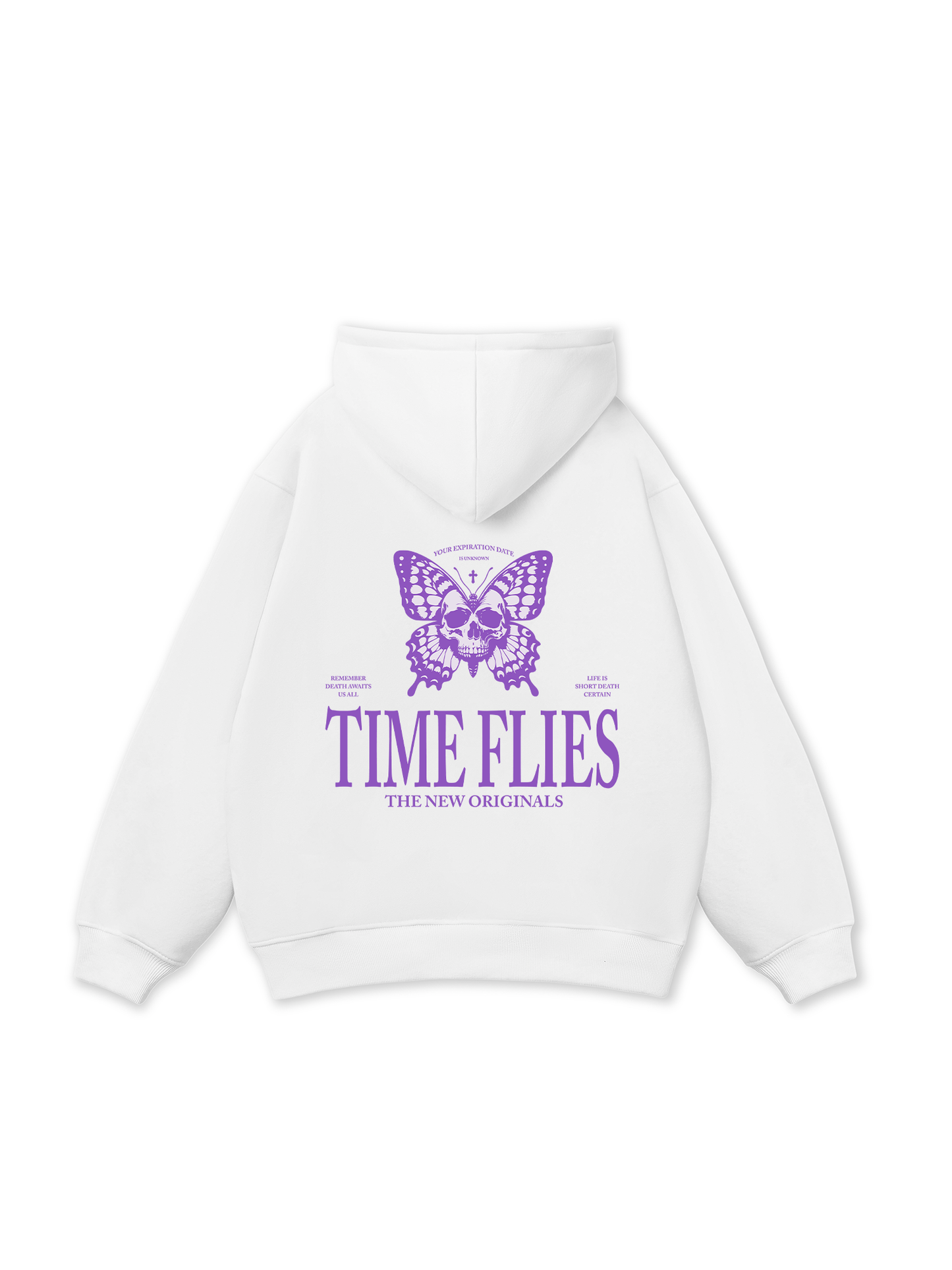 Áo Hoodie Nỉ Bông Tropical Time Flies