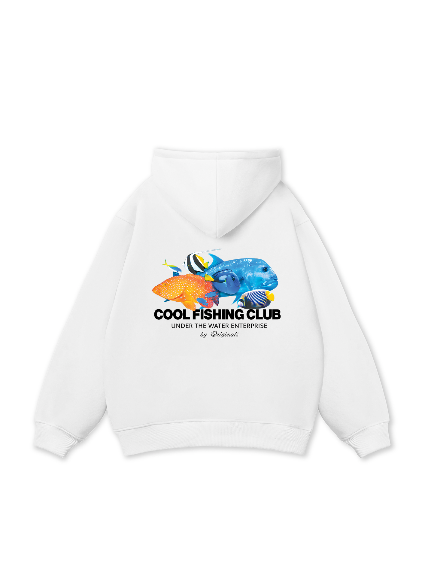 Ocean Under The Water Fish  Hoodie