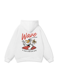 Ocean Duck Waves  Hoodie