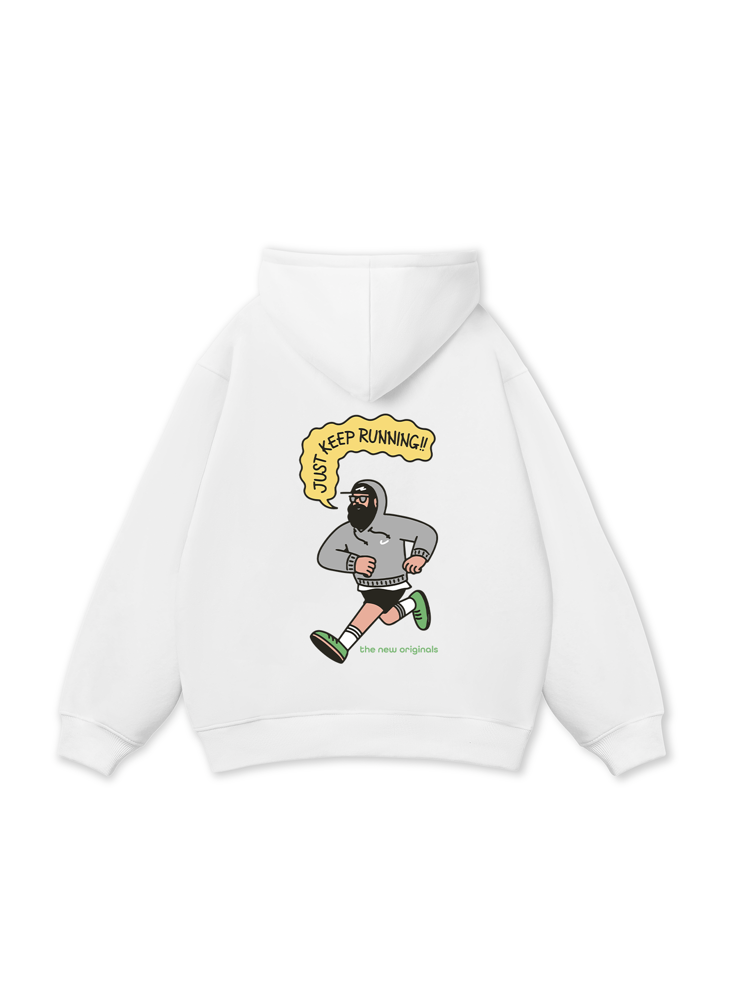 Just Keep Running Hoodie