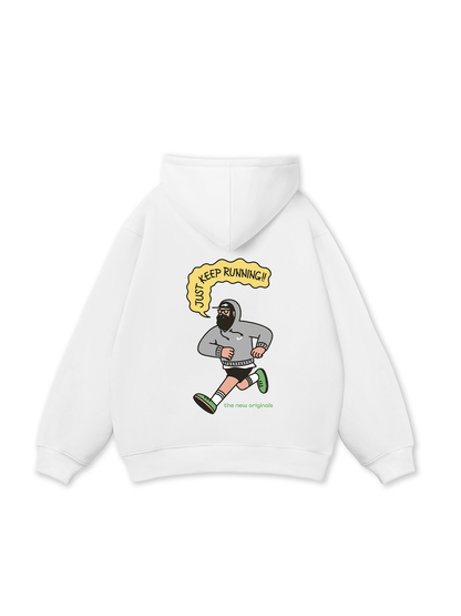 Just Keep Running Hoodie