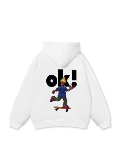 Áo Hoodie Nỉ Bông Weekend OK Skate