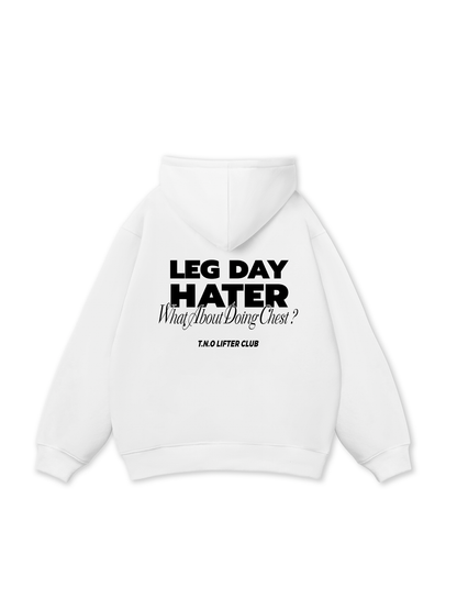 Áo Hoodie Nỉ Bông Leg Day