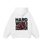 Áo Hoodie Nỉ Bông Fitnes Hard Work And Dedication