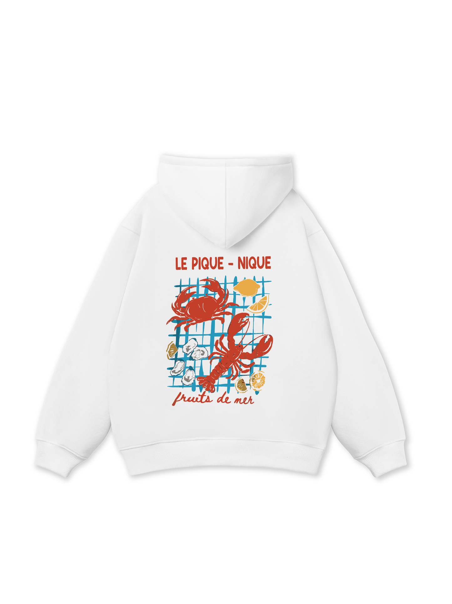 Ocean Crab And Prawn Hoodie