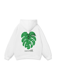 Áo Hoodie Nỉ Bông Tropical Monsteraaaa