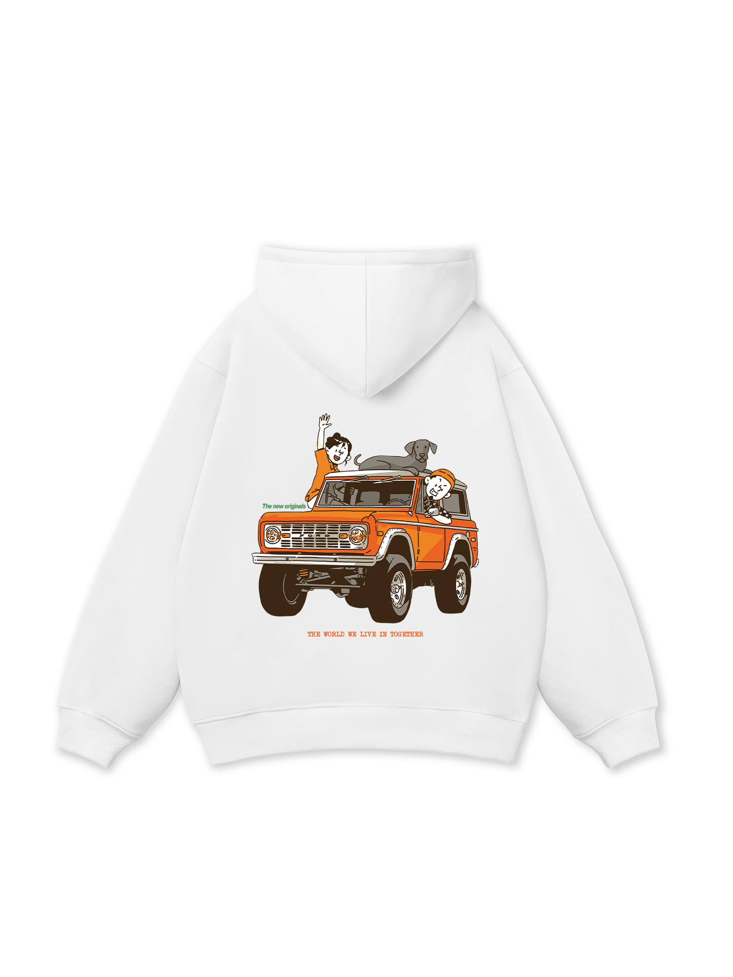 The world we live in together Hoodie