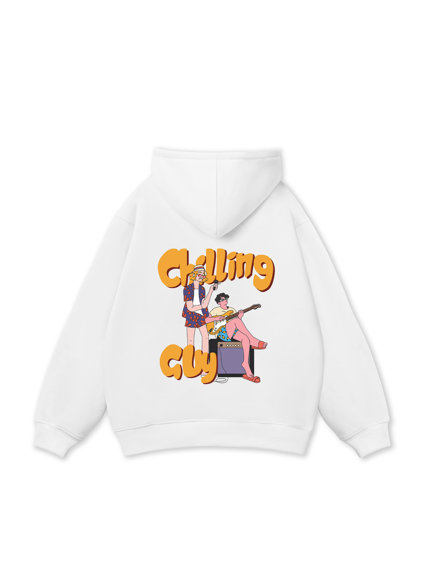 Áo Hoodie Nỉ Bông Weekend Chilling Guy