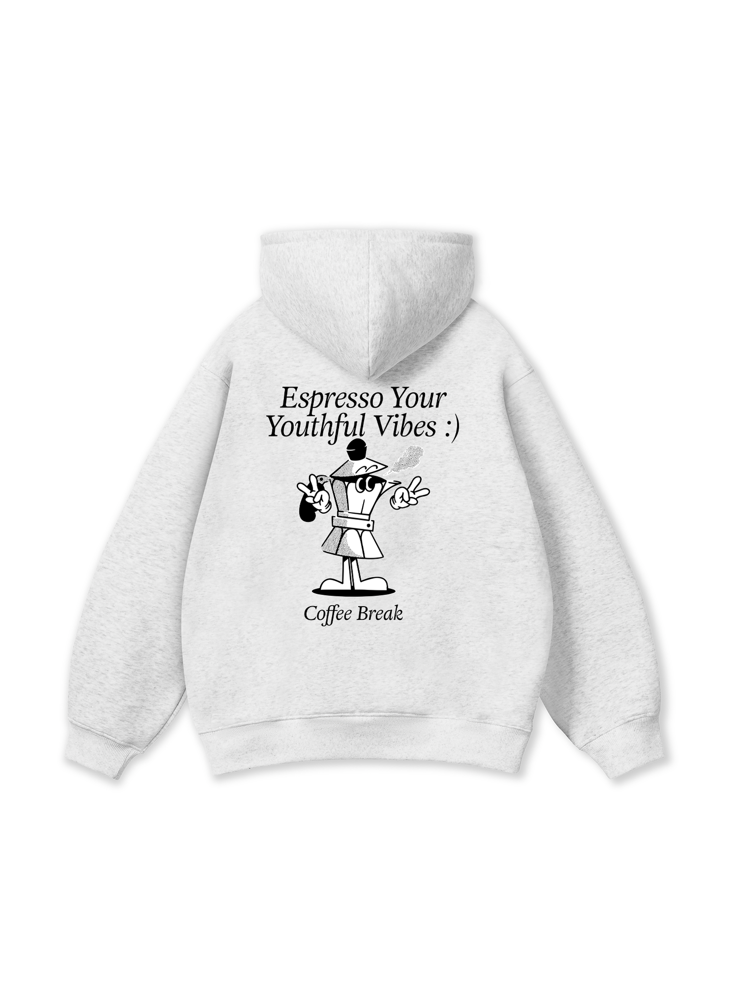 Espresso Your Youthful Vibes Hoodie