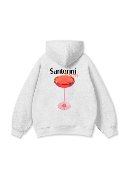 Fresh Santorini Sunset Hoodie