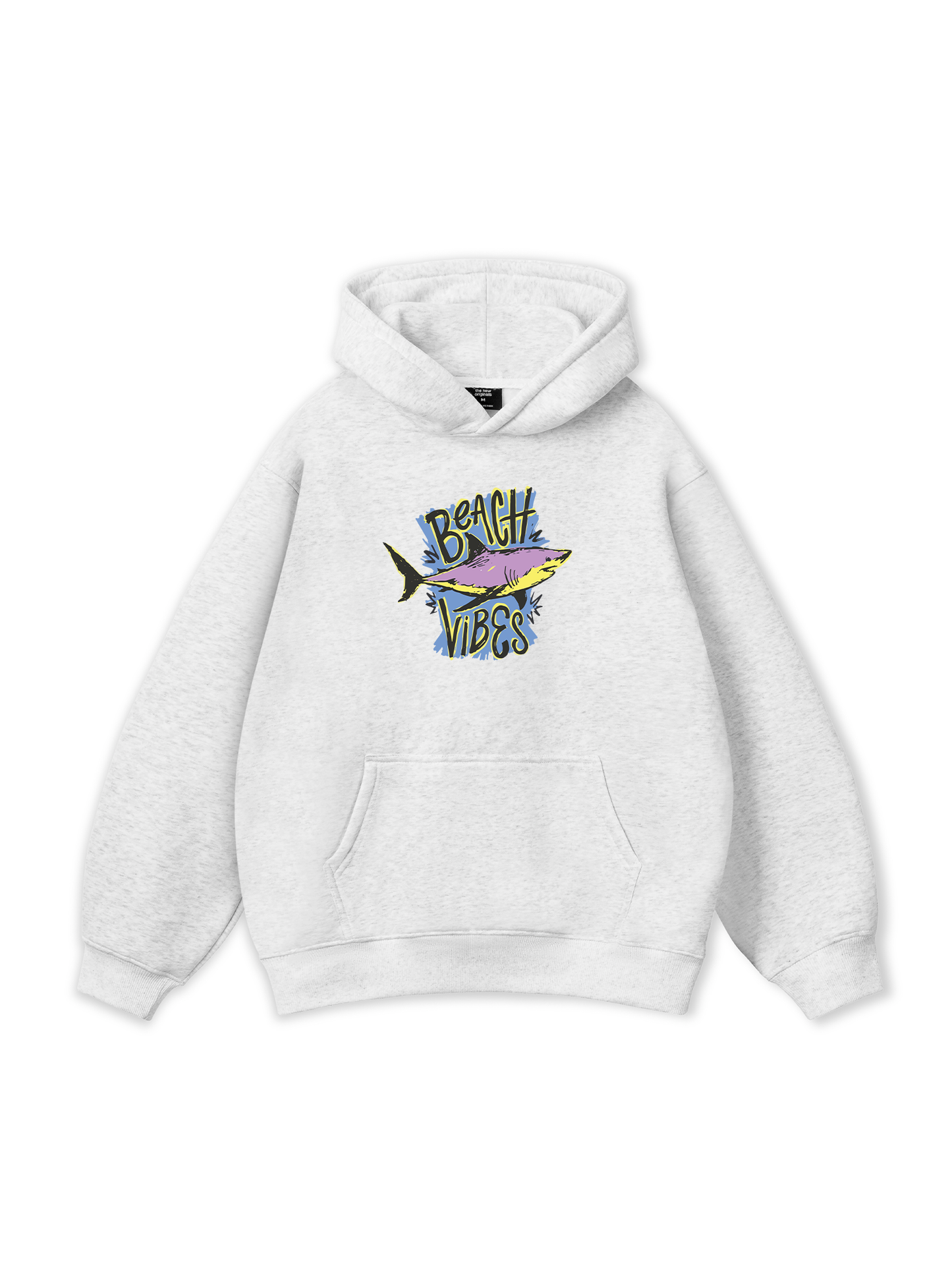Ocean Beach Vibes Shark  Hoodie