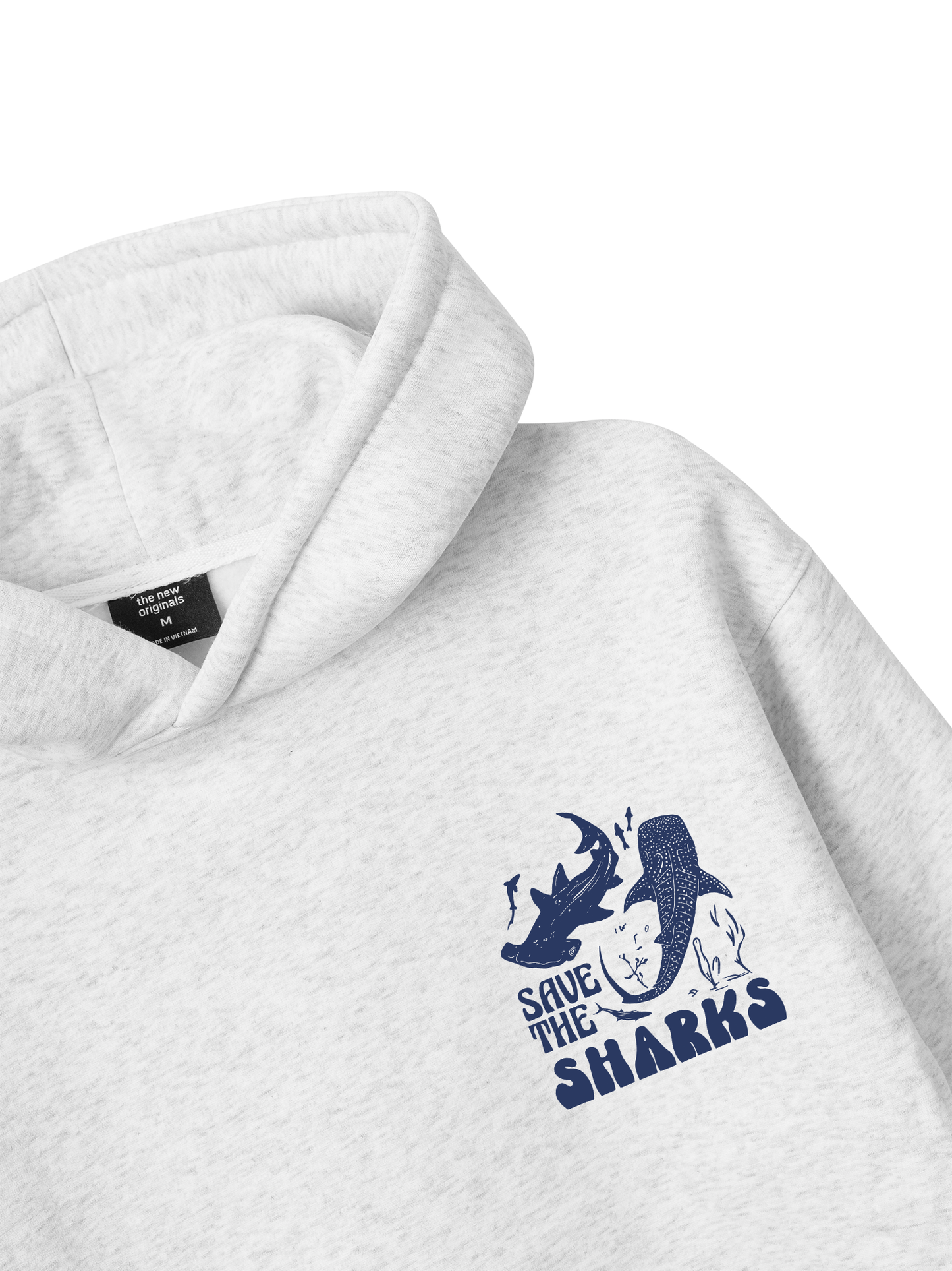 Ocean Save The Shark  Hoodie