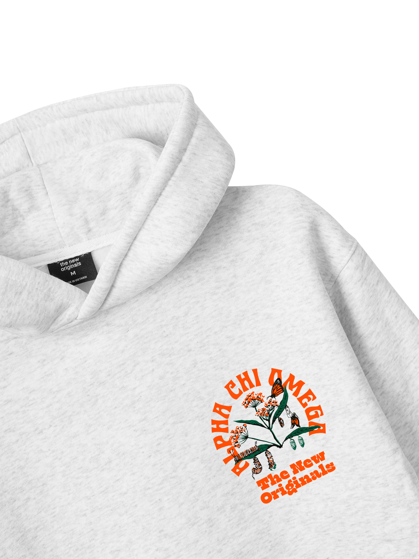 Áo Hoodie Nỉ Bông Tropical Alpha Chi Omega