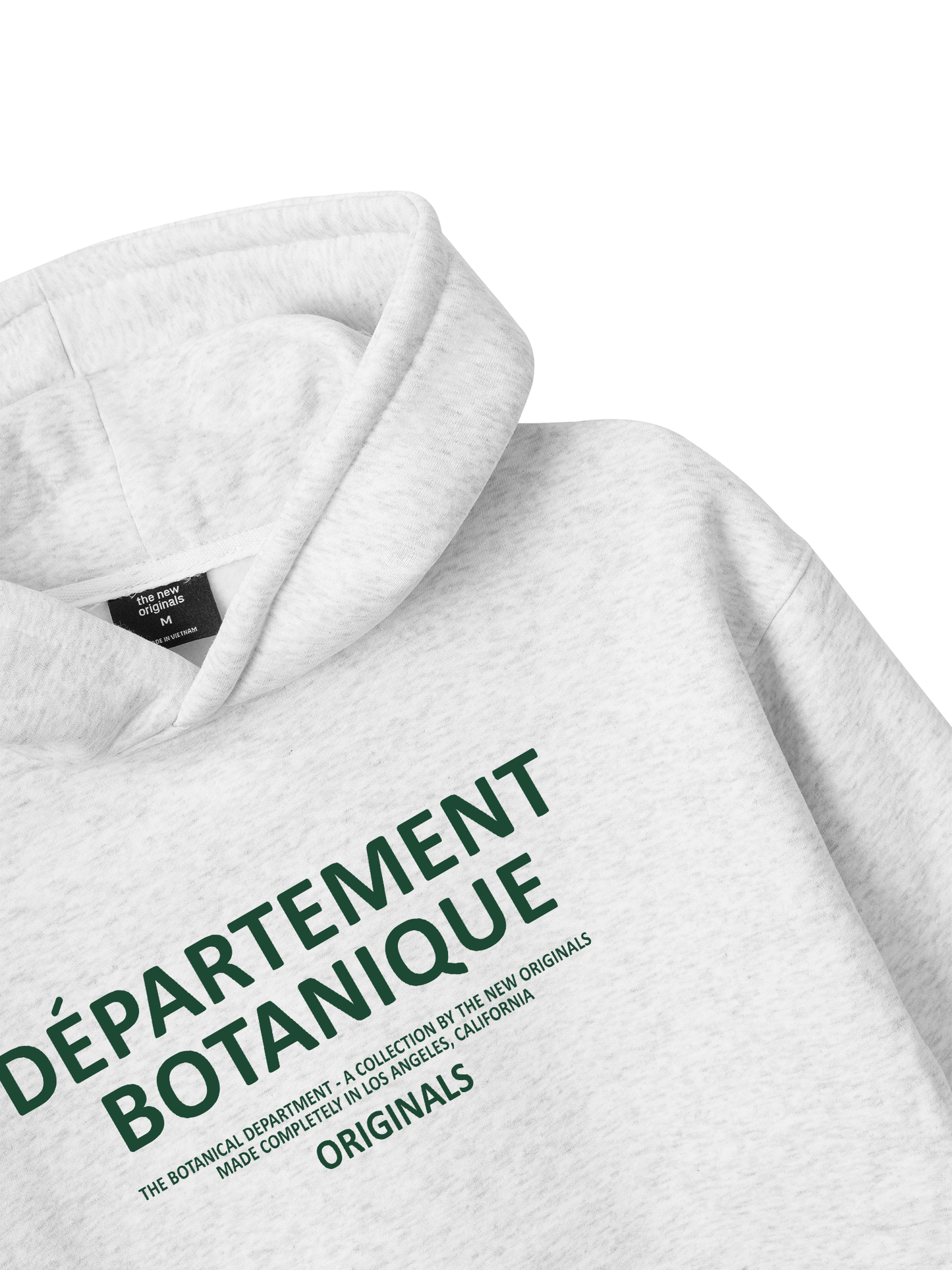 Áo Hoodie Nỉ Bông TROPICAL Département Botanique