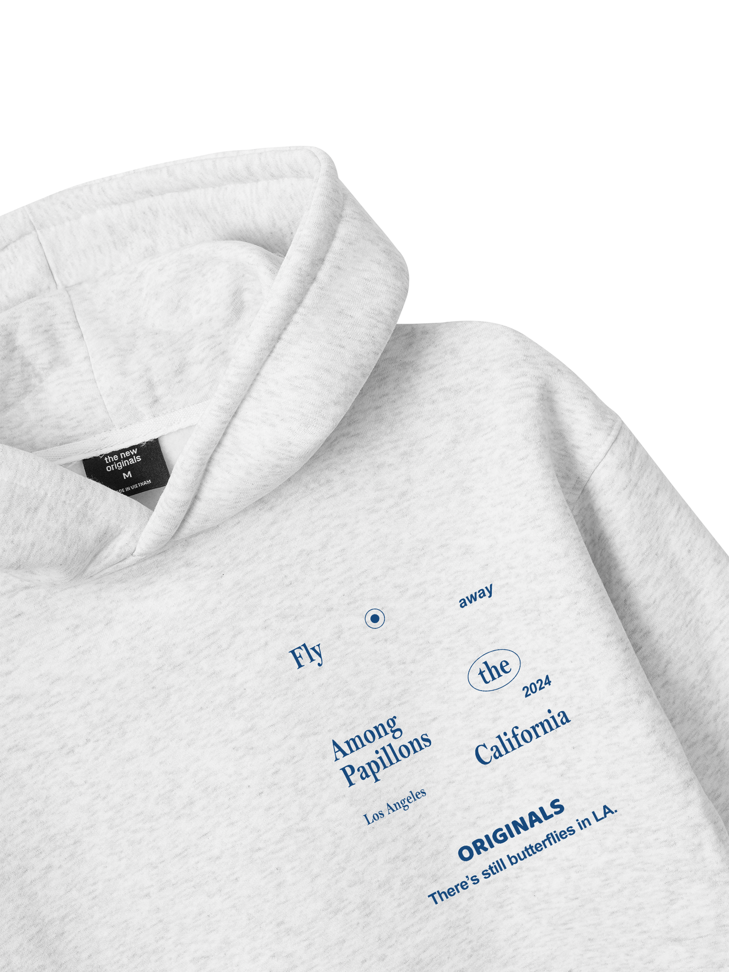 Áo Hoodie Nỉ Bông TROPICAL Butterflies in LA