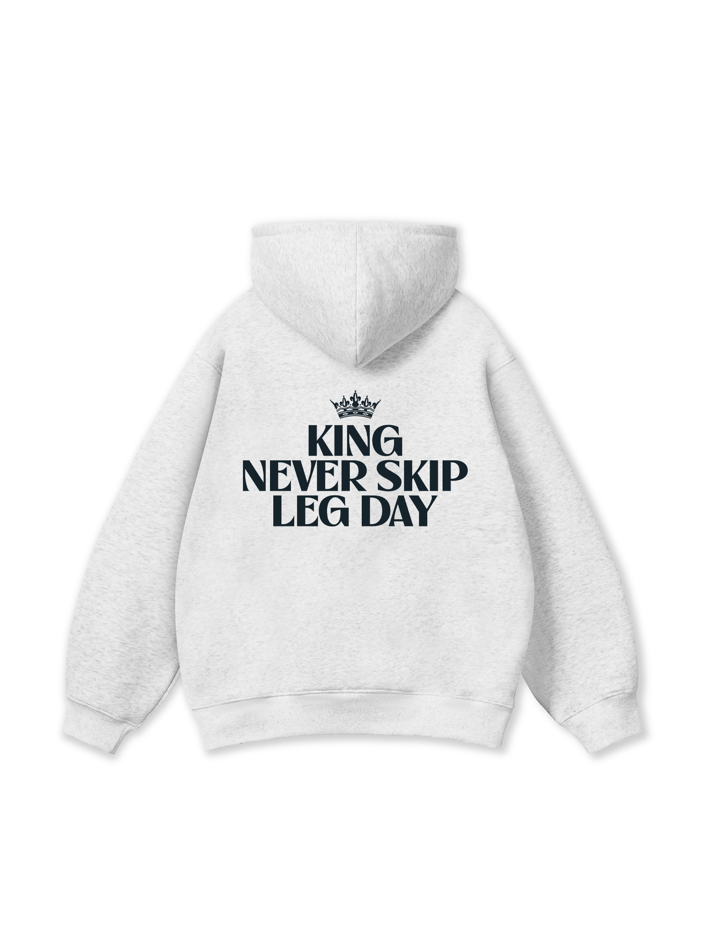 Áo Hoodie Nỉ Bông King Never Skip Leg Day