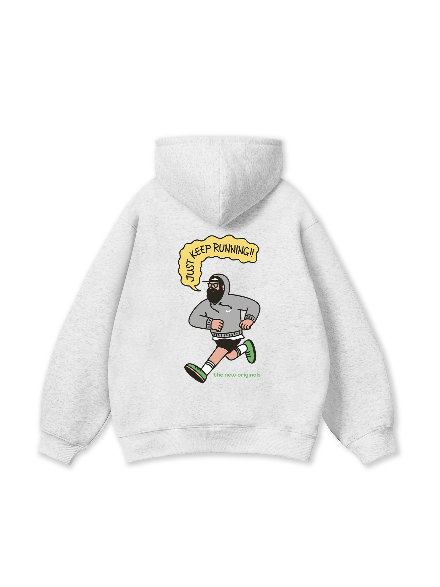 Just Keep Running Hoodie