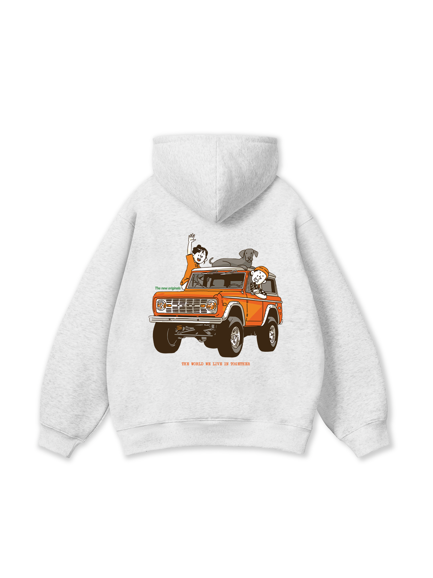 The world we live in together Hoodie
