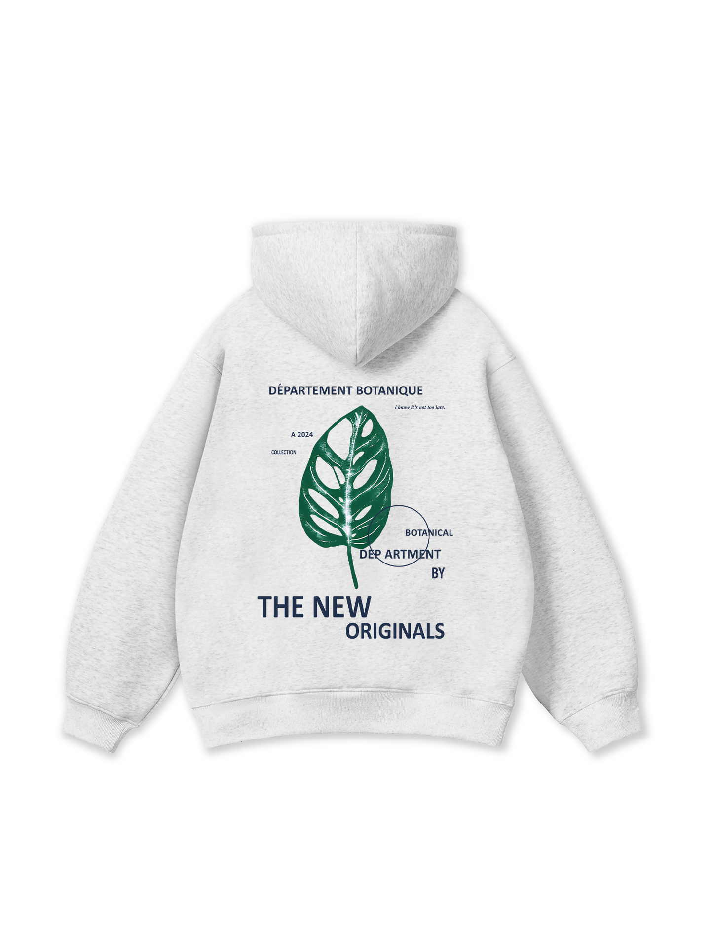 Áo Hoodie Nỉ Bông TROPICAL Département Botanique