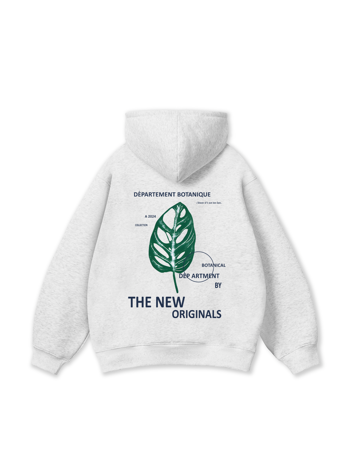 Áo Hoodie Nỉ Bông TROPICAL Département Botanique