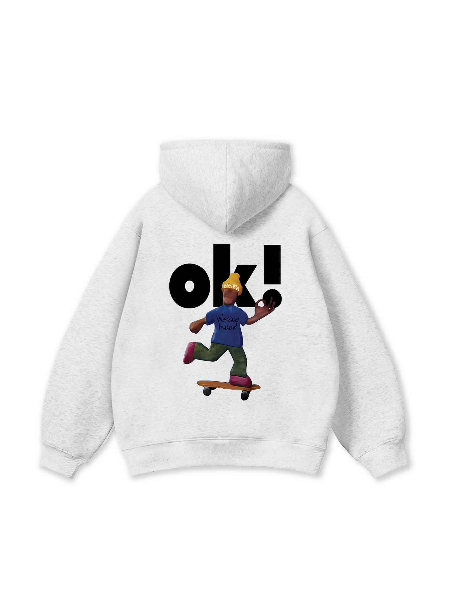 Áo Hoodie Nỉ Bông Weekend OK Skate
