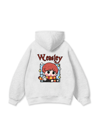 Áo Hoodie Nỉ Bông Harrry Potter Weasley Chibi