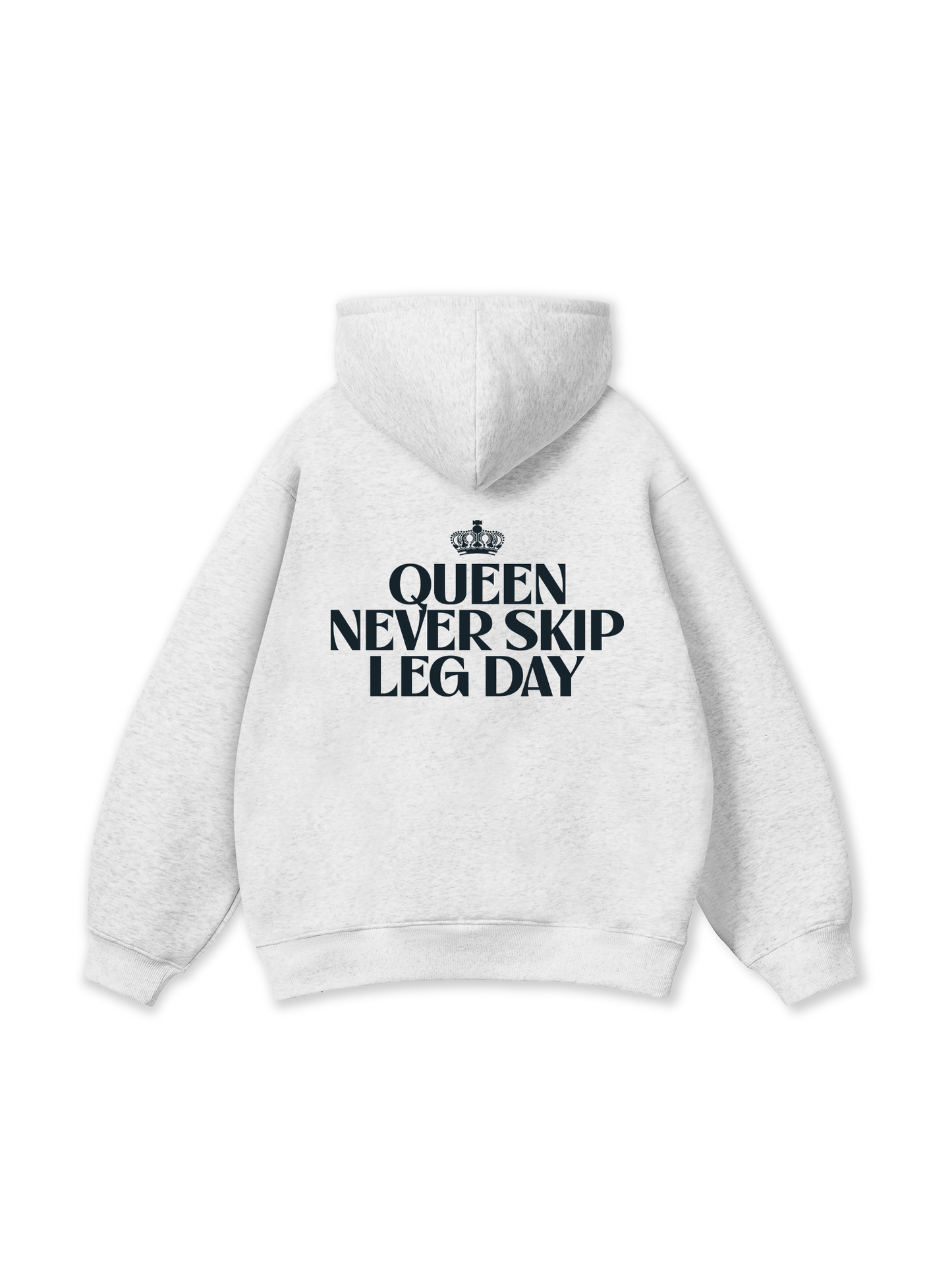 Áo Hoodie Nỉ Bông Queen Never Skip Leg Day