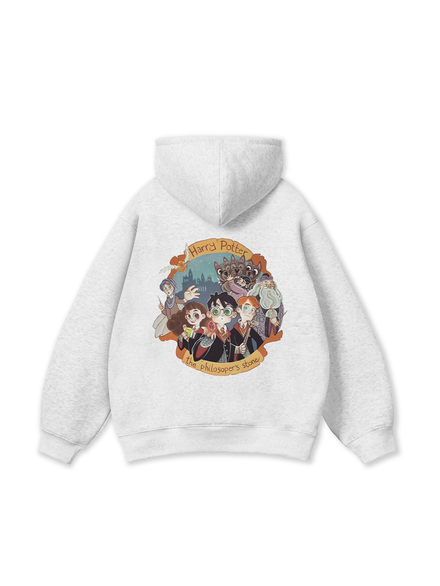 Áo Hoodie Nỉ Bông The Pilosoper_s Stone