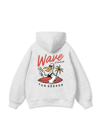 Ocean Duck Waves  Hoodie