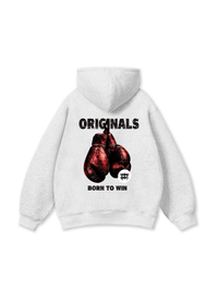 Áo Hoodie Nỉ Bông Fitnes Boxing Born To Win