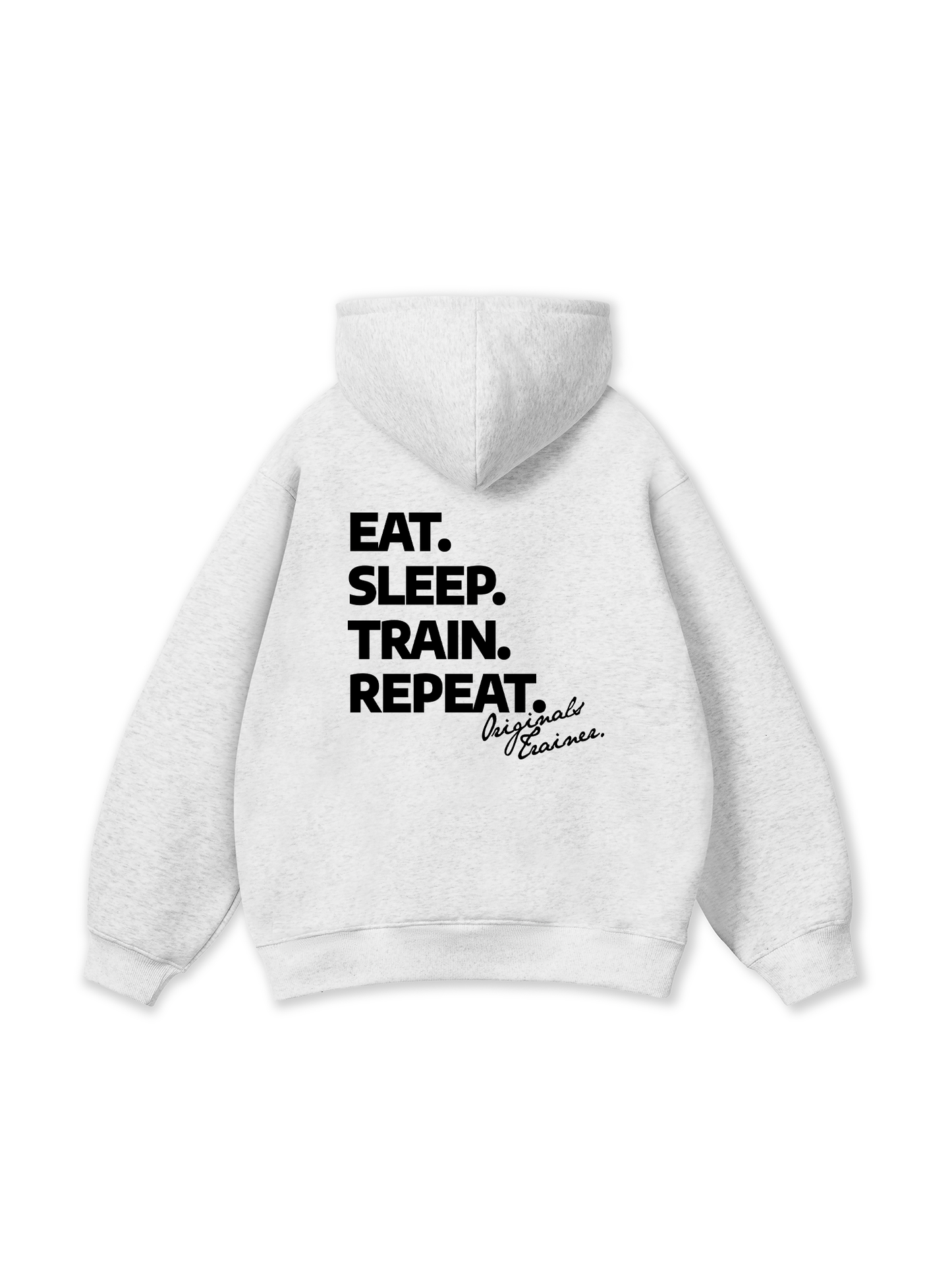Áo Hoodie Nỉ Bông Eat Sleep Train Repeat
