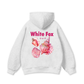 Ocean White Fox Hoodie